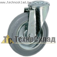 Название: Колесные опоры из стандартной резины; Модель: 23 серия; Описание: Грузоподъемность: 65-230 daN, диаметр 80-200 мм., колесо:стандар... Название: Колесные опоры из стандартной резины; Модель: 23 серия; Описание: Грузоподъемность: 65-230 daN, диаметр 80-200 мм., колесо:стандар...